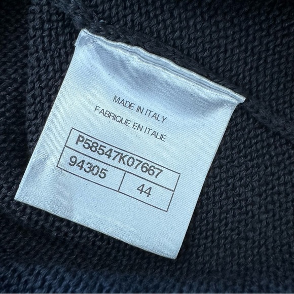 CHANEL women black sweater dress size 44FR or XXL Authentic Retail 2800$ - Picture 15 of 15